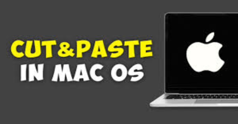 how to cut and paste on mac